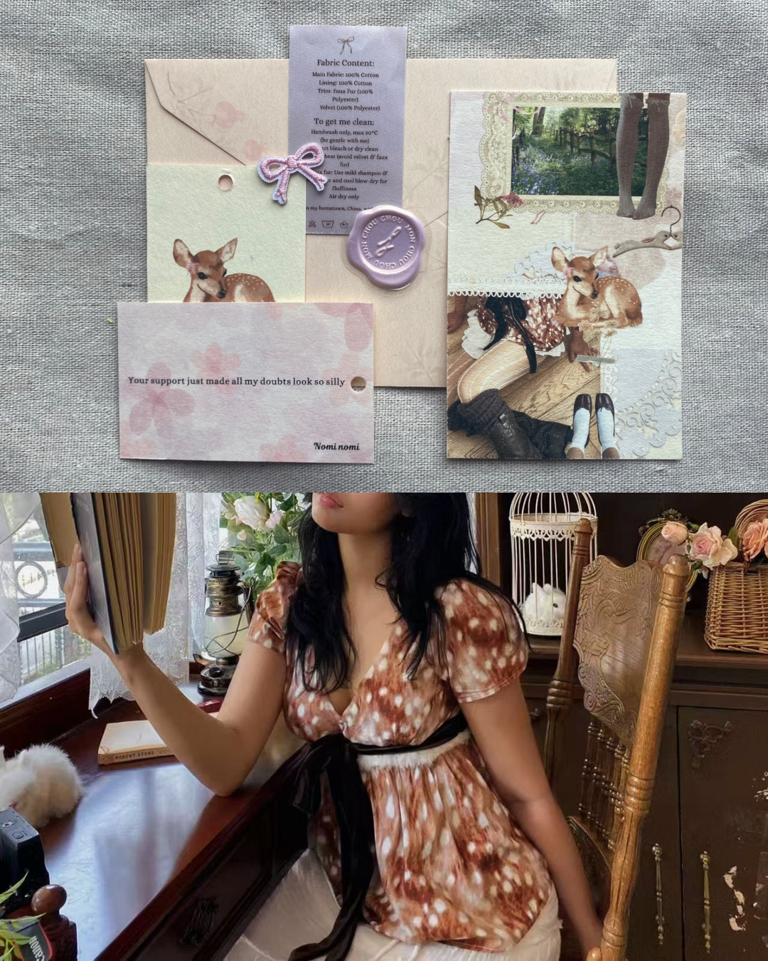 Our First Launch – The Fawn Top ⋆.ೃ࿔*:･