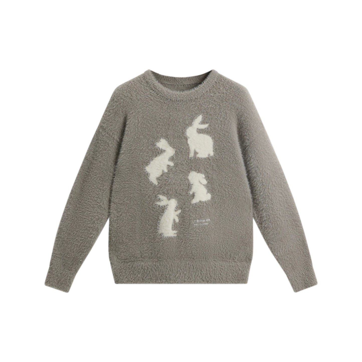 Fuzzy bunny jumper by Codice Lab